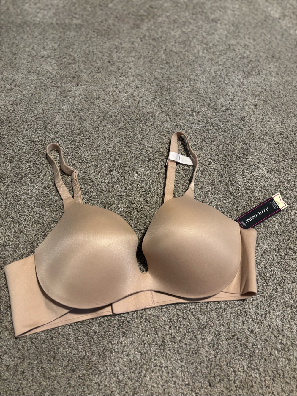 Ambrielle Smooth T-Shirt Bra in Nude